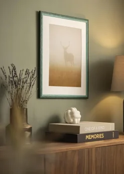 Ramme Cornwall Mørkegrøn - Valgfri Størrelse (Akrylglas)