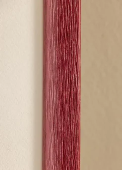 Ramme Cornwall Mørkerød - Valgfri Størrelse (Akrylglas)