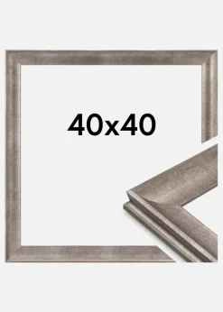 Ramme Cupra Akrylglas Sølv 40x40 cm