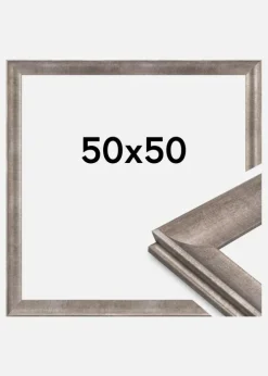 Ramme Cupra Akrylglas Sølv 50x50 cm