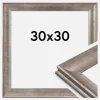 Ramme Cupra Akrylglas Sølv 30x30 cm