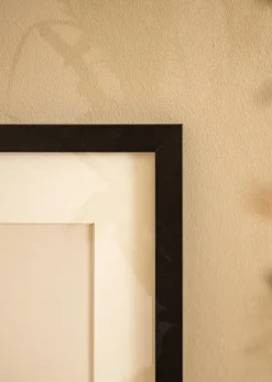 Ramme Deco Akrylglas Sort 30x30 cm