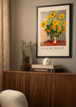 Ramme Deco Akrylglas Sort 30x30 cm