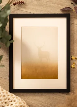 Ramme Deco Akrylglas Sort 30x30 cm