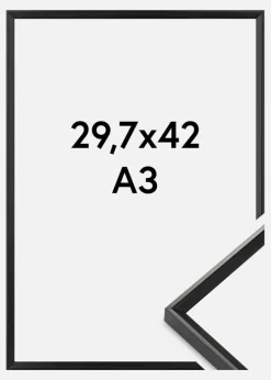 Ramme Desire Akrylglas Sort 29,7x42 cm (A3)