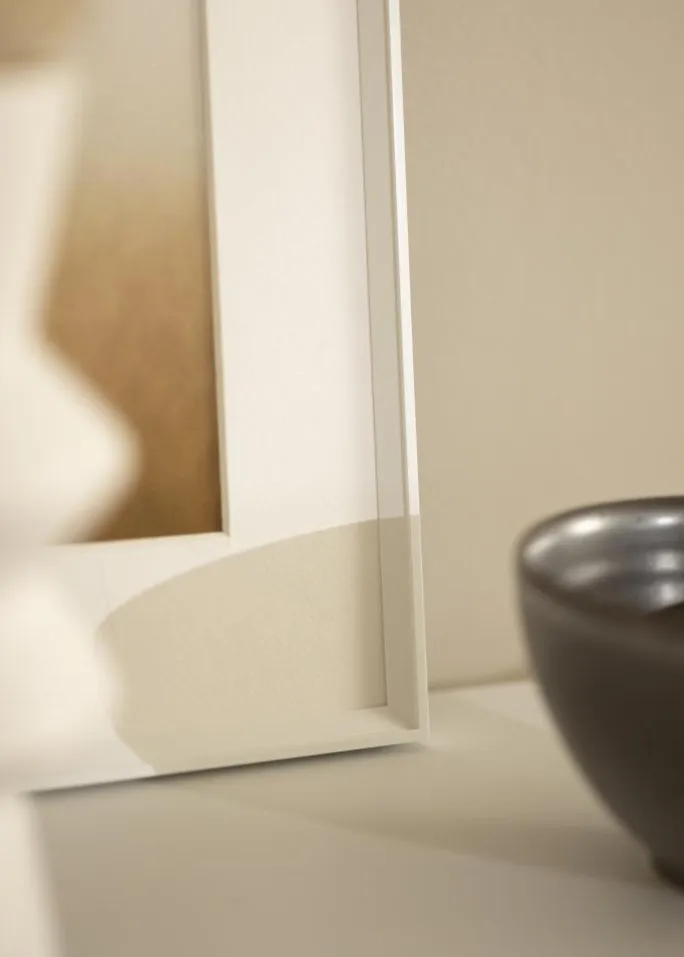 Ramme Desire Hvid 20x30 cm - Passepartout Hvid 10x20 cm