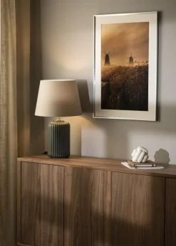 Ramme Desire Sølv 20x30 cm - Passepartout Hvid 15x22 cm