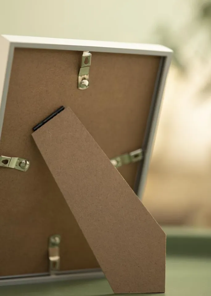 Ramme Desire Sølv 15x20 cm - Passepartout Hvid 10x15 cm