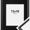 Ramme Desire Sort 13x18 cm - Passepartout Sort 10x12 cm