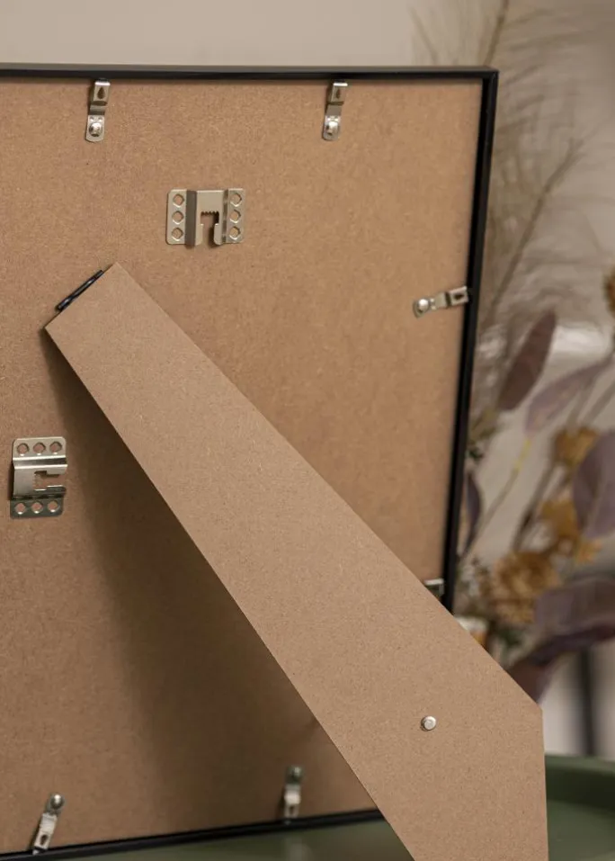 Ramme Desire Sort 15x20 cm - Passepartout Hvid 10x15 cm