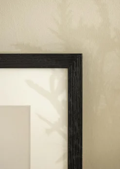 Ramme Devon Sort - Valgfri Størrelse (Akrylglas)