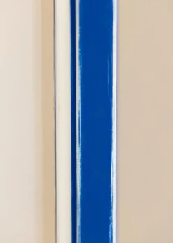 Ramme Diana Blå 45x60 cm - Passepartout Hvid B3 353x500 mm