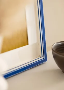 Ramme Diana Blå 30x40 cm - Passepartout Hvid 20x30 cm