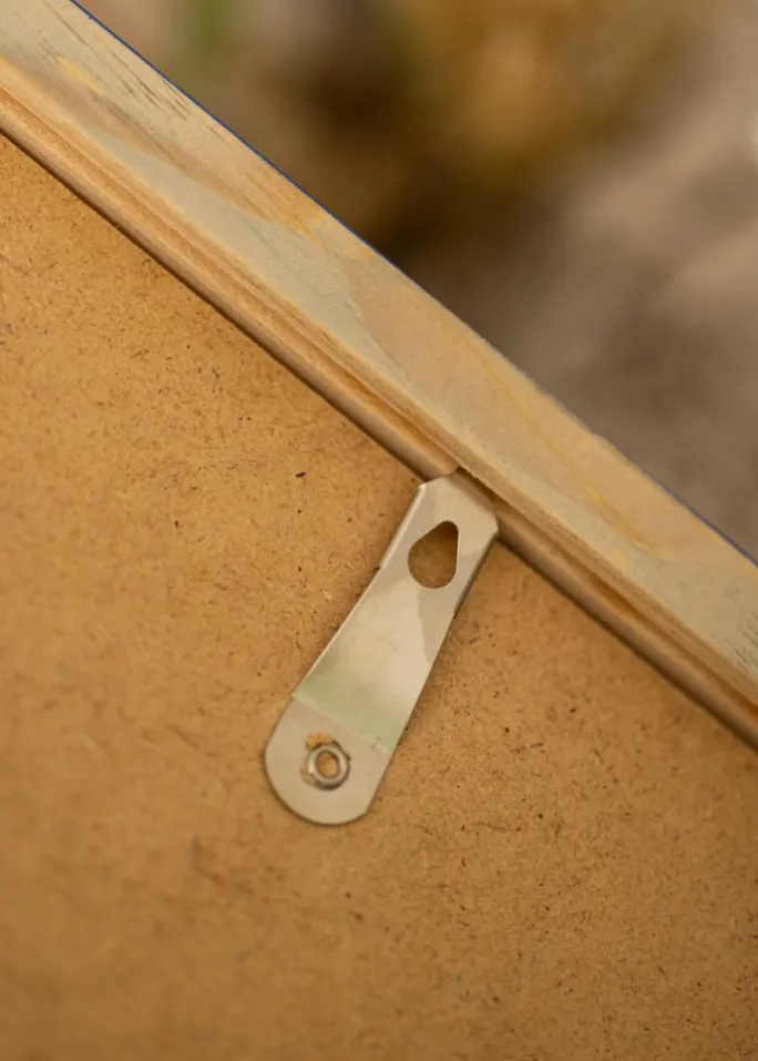 Ramme Diana Blå 59,4x84 cm - Passepartout Hvid 47x75 cm