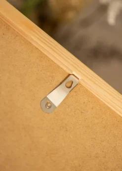 Ramme Diana Gul 40x50 cm - Passepartout Hvid 30x38 cm