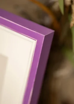 Ramme Diana Lilla 40x60 cm - Passepartout Hvid 25x50 cm