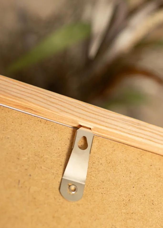 Ramme Diana lyseblå 50x70 cm - Passepartout Hvid 33x56 cm