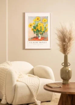 Ramme Diana lyserød 45x60 cm - Passepartout Hvid 14x19 inches