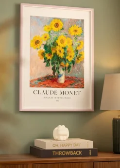 Ramme Diana lyserød 45x60 cm - Passepartout Hvid 35x48 cm