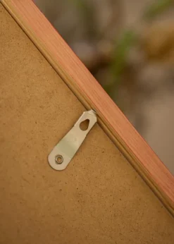 Ramme Diana Rød 20x20 cm - Passepartout Hvid 4x4 inches