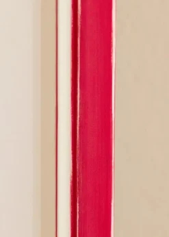 Ramme Diana Rød 30x40 cm - Passepartout Hvid 21x30 cm