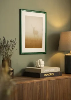 Ramme Dorset Grøn - Valgfri Størrelse (Akrylglas)