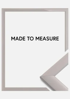 Ramme Dorset Lysegrå - Valgfri Størrelse (Akrylglas)