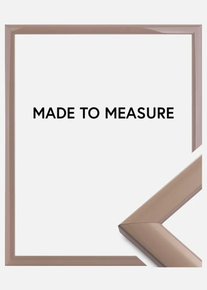 Ramme Dorset Sand - Valgfri Størrelse (Akrylglas)