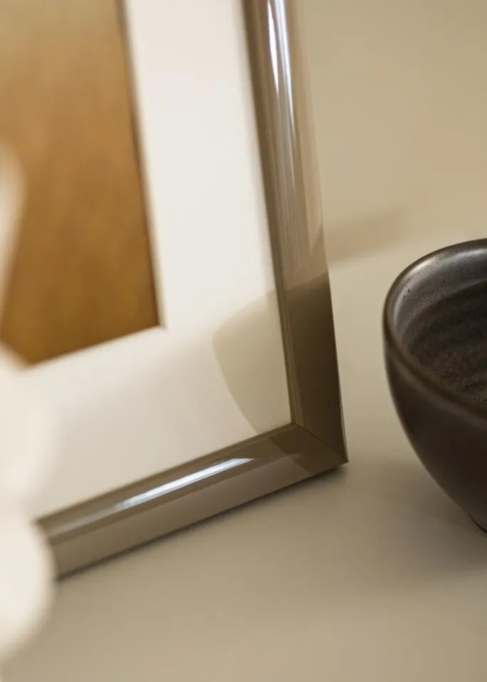 Ramme Dorset Sand - Valgfri Størrelse (Akrylglas)