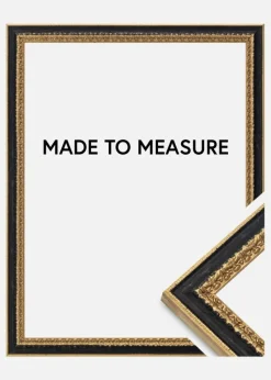 Ramme Drottningholm Guld II - Valgfri Størrelse (Akrylglas)