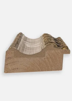 Ramme Drottningholm Guld III - Valgfri Størrelse (Plexiglas)