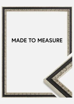 Ramme Drottningholm Sølv II - Valgfri Størrelse (Akrylglas)