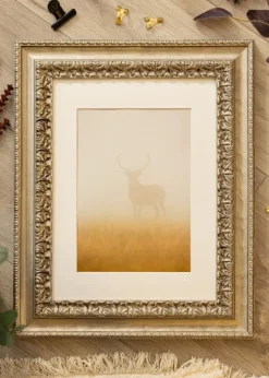 Ramme Drottningholm Sølv III - Valgfri Størrelse (Akrylglas)