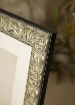 Ramme Durham Sølv - Valgfri Størrelse (Akrylglas)