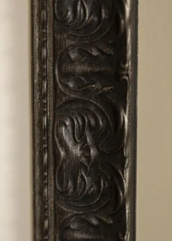 Ramme Durham Sort - Valgfri Størrelse (Akrylglas)