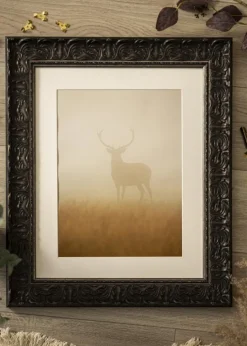 Ramme Durham Sort - Valgfri Størrelse (Akrylglas)