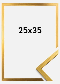 Ramme Edsbyn Akrylglas Guld 25x35 cm