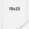 Ramme Edsbyn Akrylglas Hvid 15x23 cm