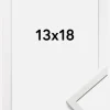 Ramme Edsbyn Akrylglas Hvid 13x18 cm