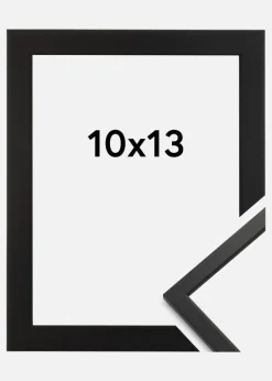 Ramme Edsbyn Akrylglas Sort 10x13 cm