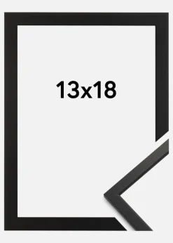 Ramme Edsbyn Akrylglas Sort 13x18 cm