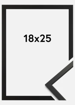 Ramme Edsbyn Akrylglas Sort 18x25 cm