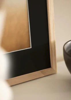 Ramme Edsbyn Eg 28x35 cm - Passepartout Sort 8x10 inches