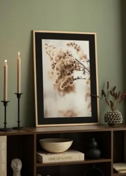 Ramme Edsbyn Eg 30x40 cm - Passepartout Sort 21x30 cm