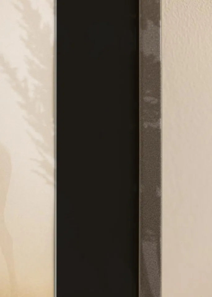 Ramme Edsbyn Grafit 20x25 cm - Passepartout Sort 5x7 inches