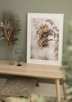 Ramme Edsbyn Hvid 46x60 cm - Passepartout Hvid 36x49 cm