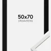 Ramme Edsbyn Hvid 50x70 cm - Passepartout Sort 16x24 inches (40,64x60,96 cm)