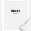Ramme Edsbyn Hvid 50x61 cm - Passepartout Hvid 42x52 cm