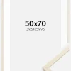 Ramme Edsbyn Løn 50x70 cm - Passepartout Hvid 16x24 inches