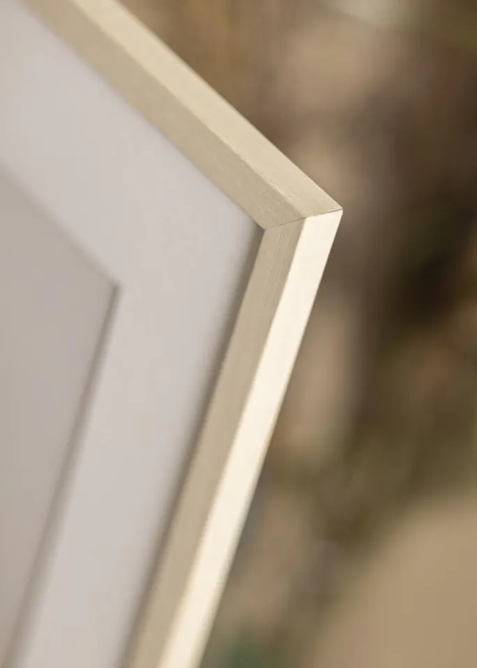 Ramme Edsbyn Løn 20x30 cm - Passepartout Hvid 15x21 cm (A5)